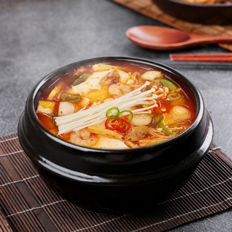 해물순두부 / Seafood Soft Tofu Stew